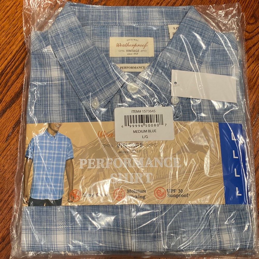 Men’s Weatherproof Vintage performance shirt